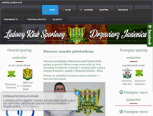 Tablet Screenshot of lksdrzewiarz.com.pl